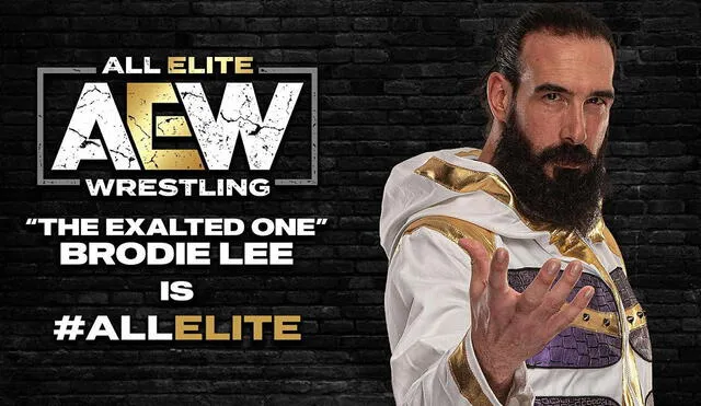 Brodie Lee despotrica contra WWE y asegura que es más libre en AEW. Foto: All Elite Wrestling