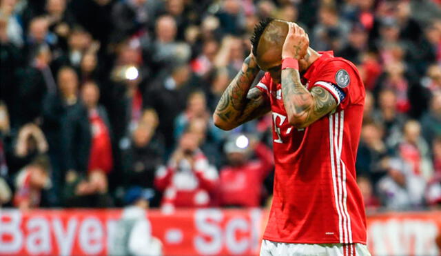 YouTube: el grave error de Vidal que le costó un gol a Bayern [VIDEO]