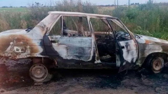 Mujer muere quemada en un auto y su hermana asegura que su pareja la asesinó [FOTOS]