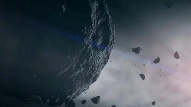 El asteroide Apophis, más conocido como 'Dios del caos' se aproximará a la Tierra en 2029. Imagen referencial.