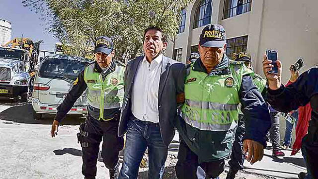 Arequipa: Encarcelan y separan a juez Gino Valdivia