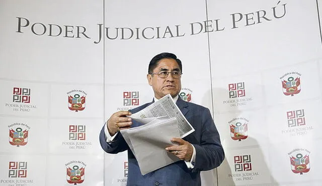 Hinostroza es investigado porque habría usado su influencia para acelerar el trámite de un proceso judicial. Foto: La República