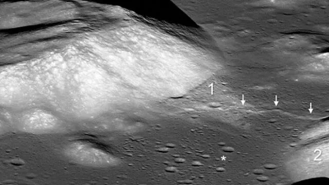 NASA reveló que la Luna está encogiéndose [FOTOS]