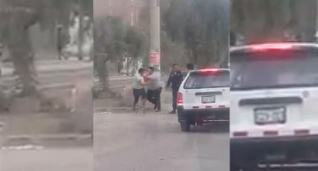 Trujillo: Sujeto aprovecha “estado atlético” de policías para escapar [VIDEO]