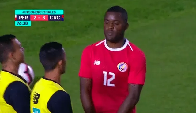 Perú vs Costa Rica: de penal, Joel Campbell anotó el tercero 'tico' [VIDEO]