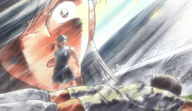 Captain Tsubasa 51: Oliver se 'sacrifica' tras recibir el 'tiro del tigre' de Hyuga