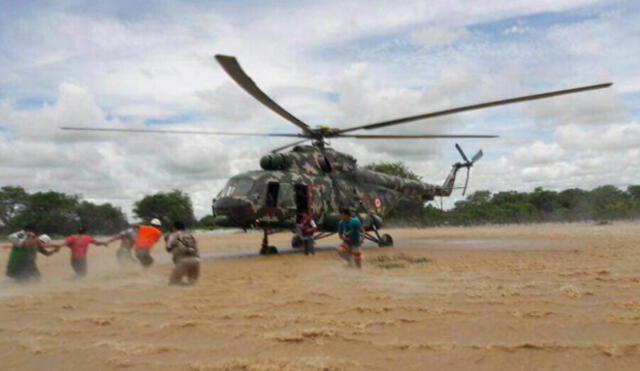 Policía falleció mientras ayudaba en el rescate de damnificados en Chiclayo