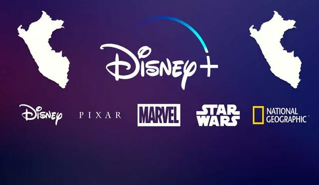 Disney Plus confirmó la fecha de llegada a Perú y el resto de Latinoamérica. Créditos: Disney/composición