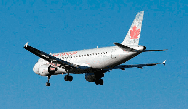 Revelan el mensaje del piloto a los pasajeros del vuelo de Air Canada 