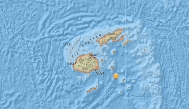 Terremoto de 7,8 grados azota las islas Fiji