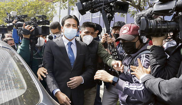 Impune. Freddy Díaz desafía a quienes dictaron su suspensión. Foto: Félix Contreras/ La República
