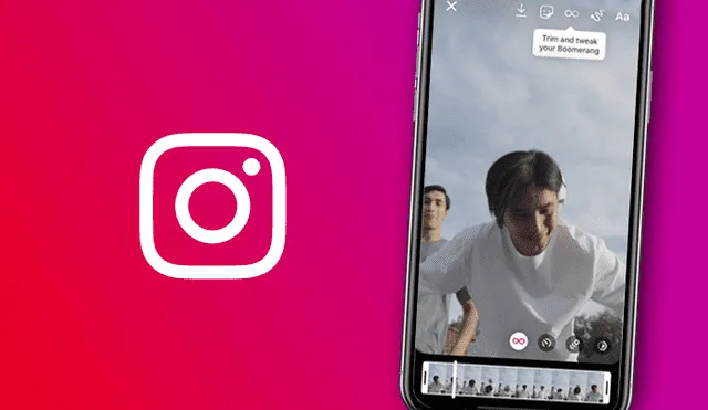 La herramienta Boomerang de Instagram se actualiza con nuevos efectos de video.