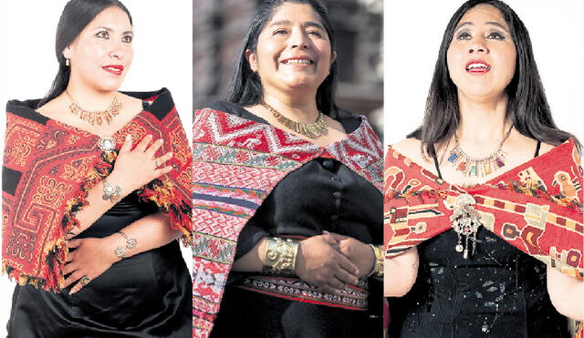 Sopranos Inkas deleitan con su canto este lunes en el Teatro Municipal del Cusco