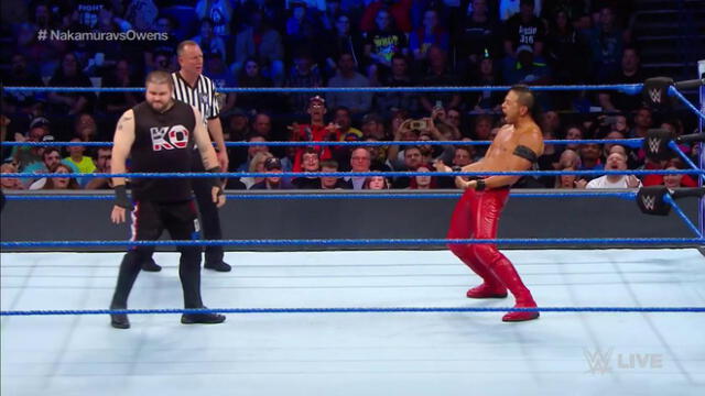 WWE: Shinsuke Nakamura venció a Kevin Owens en una gran lucha 