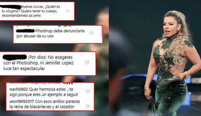 Josetty Hurtado llama “pobre” y “fracasado” a usuario que la criticó en Instagram