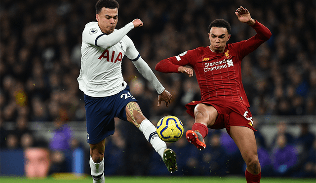 Tottenham enfrenta al Liverpool por la Premier League. (Créditos: AFP)