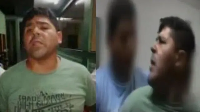 SJM: vendedor de droga se autogolpeó para culpar a policías que lo detuvieron [VIDEO]