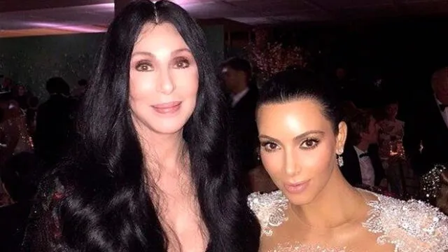 Kim Kardashian y Cher