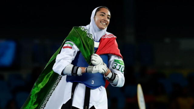 La única medallista olímpica de Irán renuncia a su país por motivos políticos