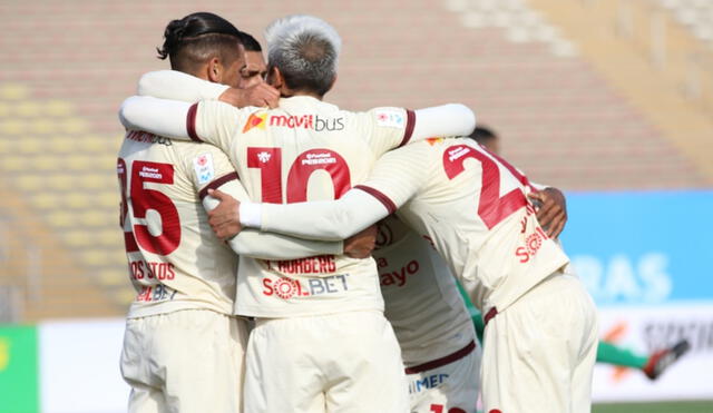 Universitario gana 2-0 a Atlético Grau con goles de Jonathan Dos Santos y Alejandro Hohberg. Foto: Liga 1.