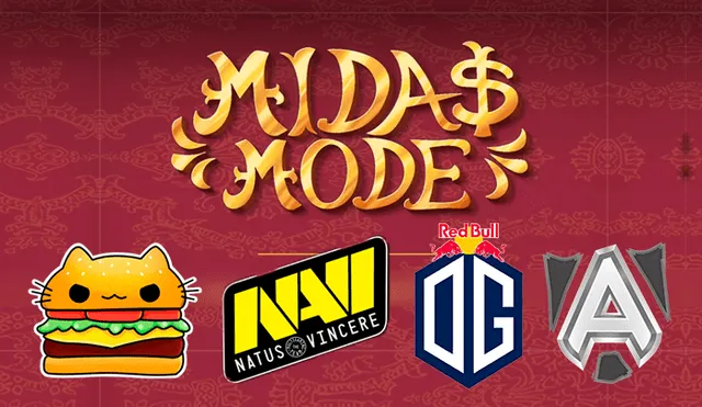Sigue el Midas Mode 2 EN VIVO con la participación de Team Anvorguesa, Na'Vi del 2011, Alliance del 2013, el vigente campeón y 'Mooz'.