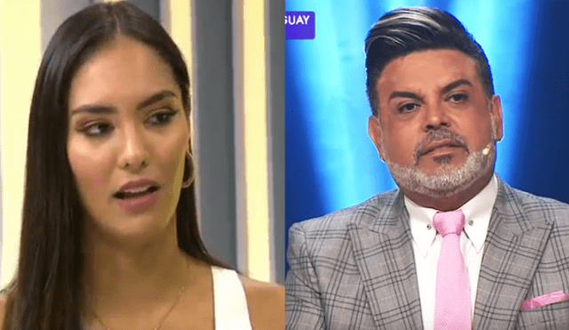 Romina Lozano lloró tras recibir insultos de Andrés Hurtado en televisión nacional