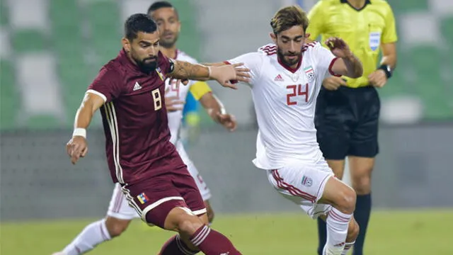 Venezuela empató 1-1 ante Irán en amistoso por Fecha FIFA 2018 [RESUMEN Y GOLES]