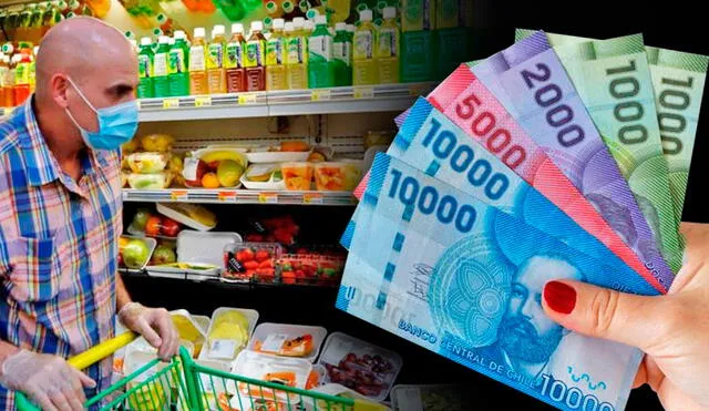 El Bono Canasta Básica ayuda a compensar el alza del precio de los alimentos. Foto: composición de Fabrizio Oviedo / La República / Diario Concepción / AFP