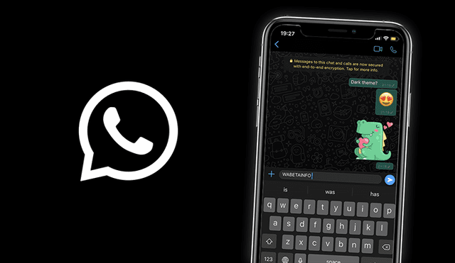 El modo oscuro ha llegado a WhatsApp beta para iOS.