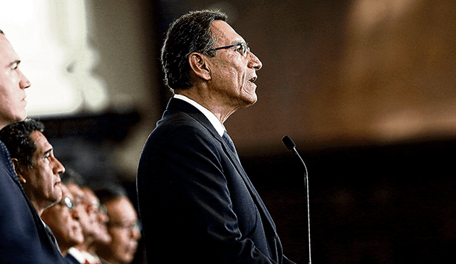 Martín Vizcarra: “Basta de proteger la corrupción”