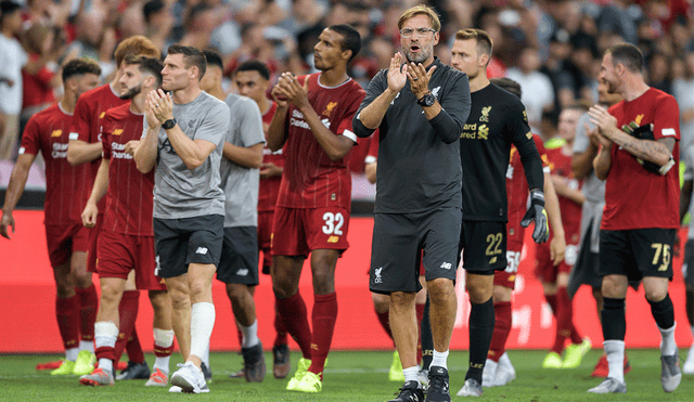 Sigue aquí EN VIVO ONLINE el Liverpool vs. Norwich por la primera fecha de la Premier League 2019-2020. | Foto: AFP