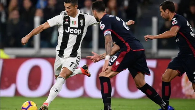 Juventus 3-1 Cagliari EN VIVO: Cristiano Ronaldo por la jornada 11 de la Serie A