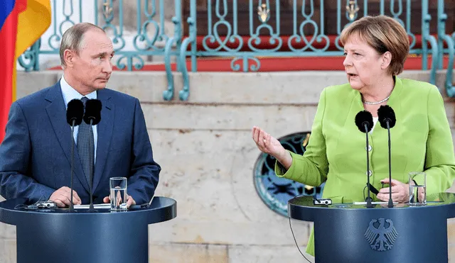 Putin y Merkel se reúnen para evaluar crisis en Ucrania y Siria