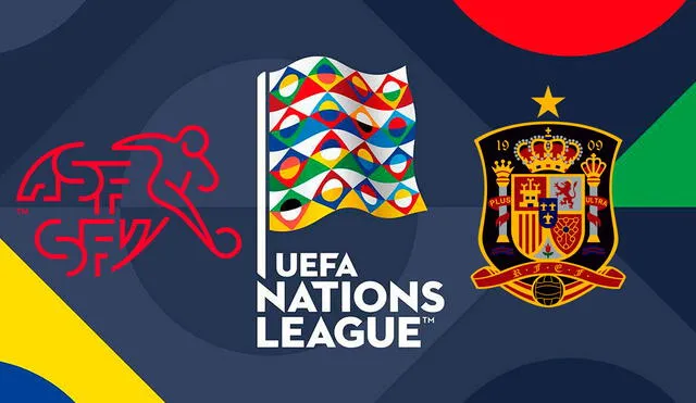 Suiza recibirá a España por la quinta jornada de la UEFA Nations League. Foto: Composición