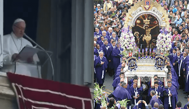 Papa Francisco saluda al Perú por festividad del Señor de los Milagros [VIDEO]