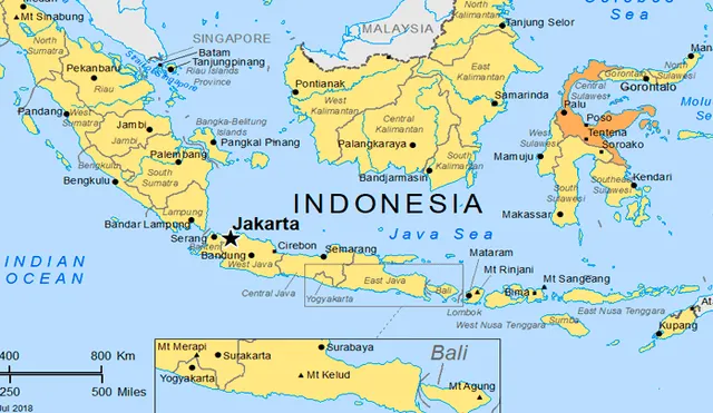 Terremoto de 6.8 sacude a Indonesia, se levanta la alerta de Tsunami