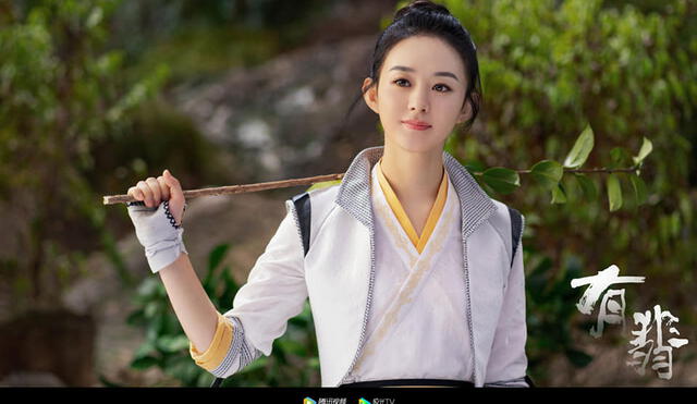 Zhao Li Ying será la heroína en el drama de género wuxia que se estrena el 16 de diciembre. Foto: Tencent.