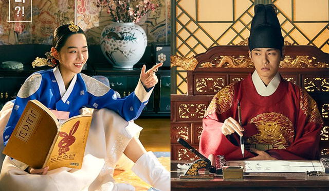 Shin hye sun y Kim Jung Hyun en imagen promocional de la nueva comedia histórica de fantasía. Foto: tvN