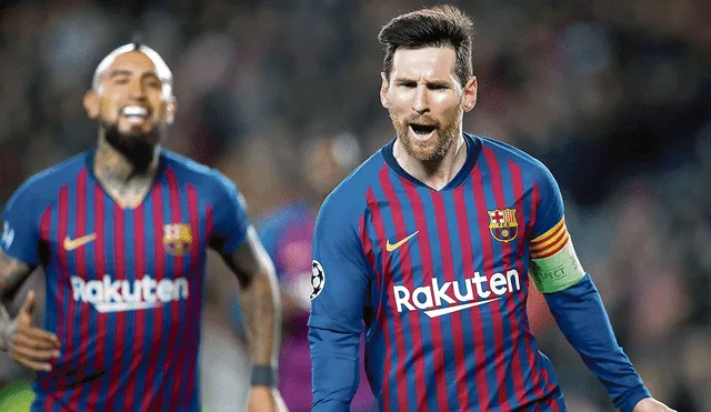 Champions League: Recital de Messi