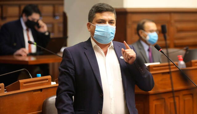 Parlamentario cajamarquino es acusado por graves irregularidades. Foto: Congreso de la República