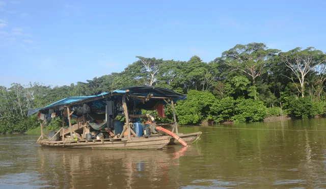 Minería ilegal amenaza cuenca del río Nanay, principal abastecedor de agua potable a Iquitos. Foto: Mongabay Latam