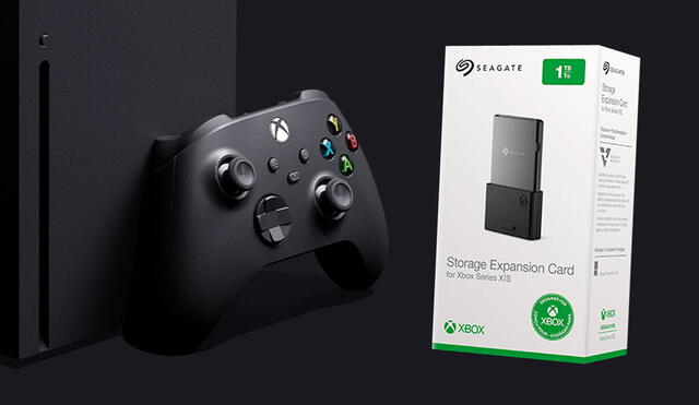 La Xbox Series X ya tiene una unidad SSD confirmada en la que podremos guardar e instalar juegos, sin usar el almacenamiento nativo. La PS5, por otro lado, no tiene esta opción. Foto: Microsoft/Seagate