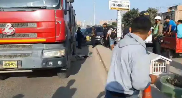 Muere un anciano al ser atropellado por camión de constructora [VIDEO]