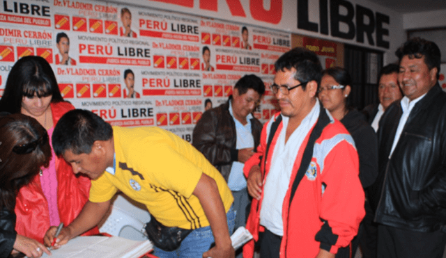 Perú Libre, de Junín, bajo sospecha