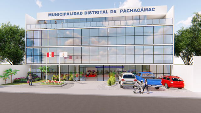 Invierten 4.5 millones de soles para la construcción del nuevo Palacio Municipal de Pachacámac