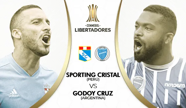 Sporting Cristal no pasó del empate 1-1 contra Godoy Cruz en Copa Libertadores [VIDEO]