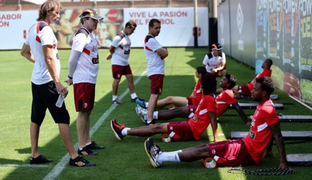 Selección peruana empezó trabajos con seis jugadores