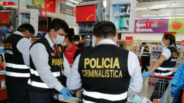 Operativo estuvo a cargo de efectivos de la División de Investigación Contra el Orden Financiero y Monetario de la Policía Fiscal. (Foto: Policía)