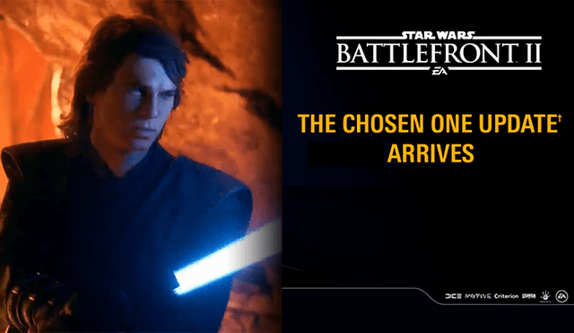 Star Wars Battlefront II sigue renovándose: llega Anakin Skywalker [VIDEO]