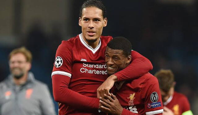 En la entrevista, reveló que Giorginio Wijnaldum es su mejor amigo en el conjunto Red. Foto: Liverpool.